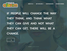 Tablet Screenshot of friendsofofanim.org